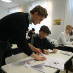 ▌В нашем Техникуме транспорта под руководством Александра Александровича состоялось важное патриотическое мероприятие — «Письмо к солдату».